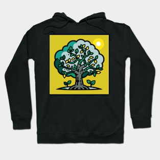 Graphic Tree Shirt Hoodie